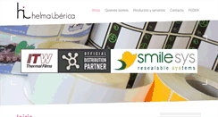 Desktop Screenshot of helmaiberica.com